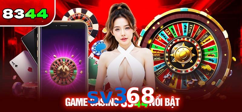 Sảnh Casino sv368 thưởng cực khủng